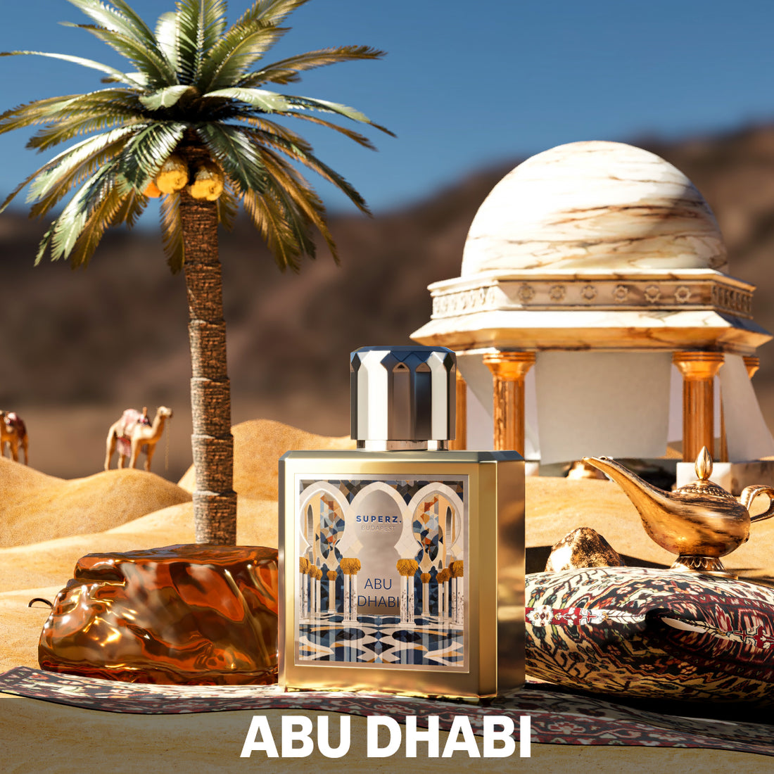 ABU DHABI-SUPERZ BUDAPEST, extrait de parfum 50ml