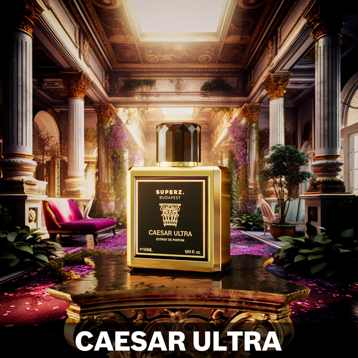 CAESAR ULTRA-SUPERZ BUDAPEST, extrait de parfum 50ml