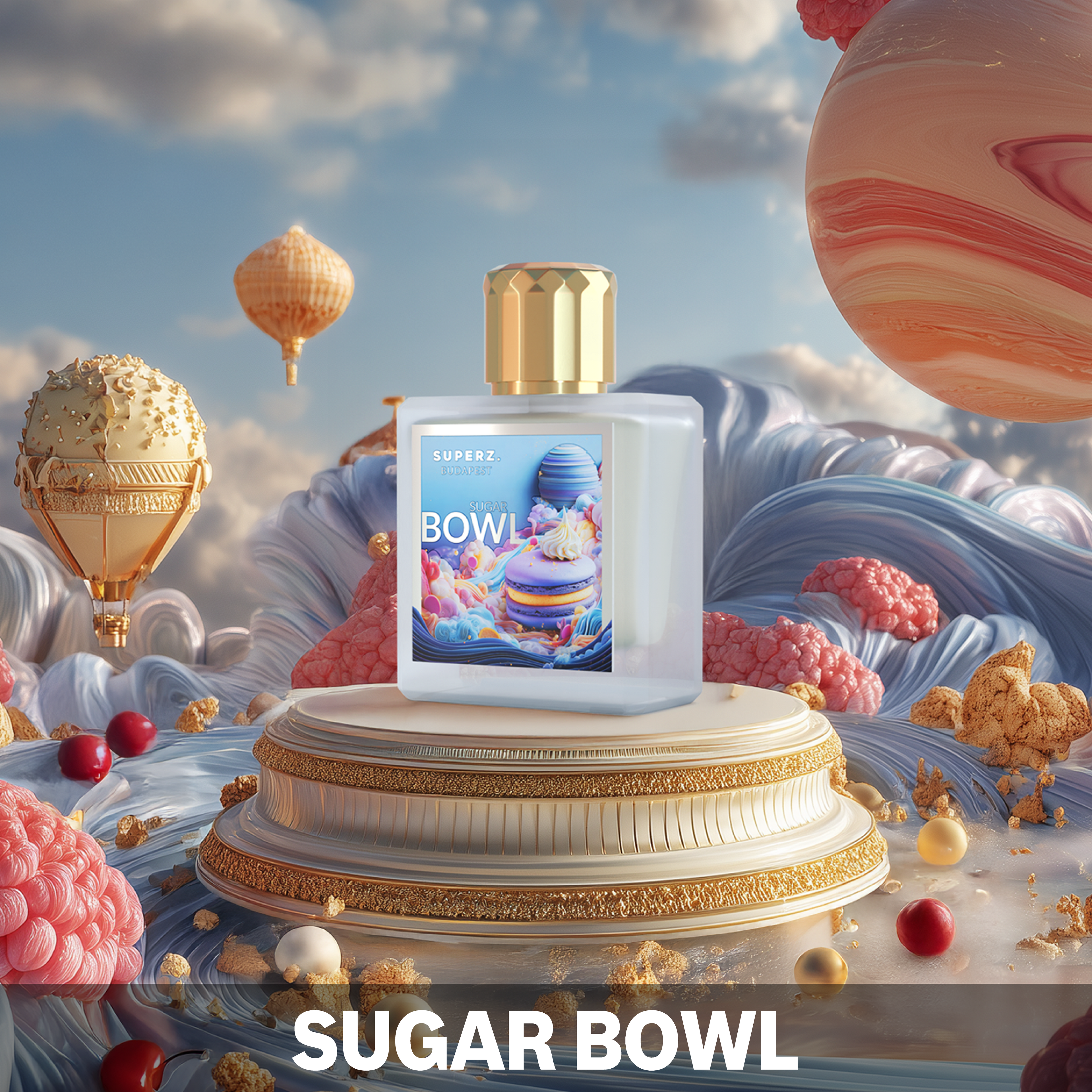 SUGAR BOWL-SUPERZ BUDAPEST, extrait de parfum 50ml
