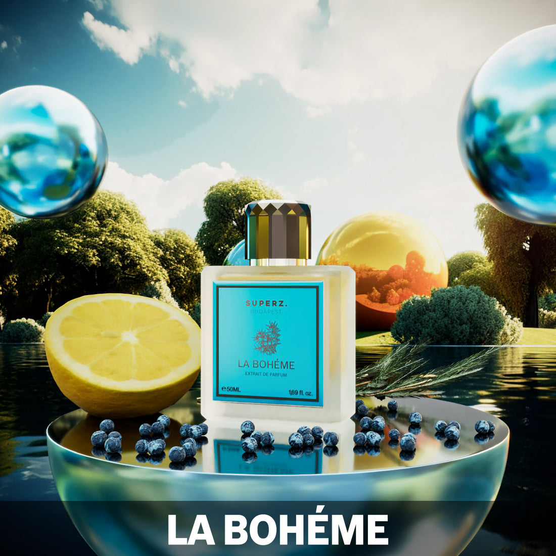 LA BOHEME-SUPERZ BUDAPEST, extrait de parfum 50ml