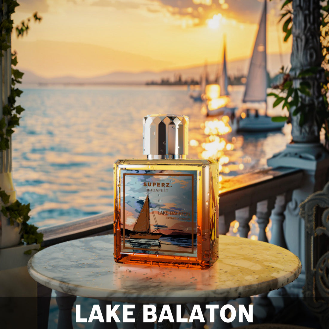 LAKE BALATON-SUPERZ BUDAPEST, extrait de parfum 50ml