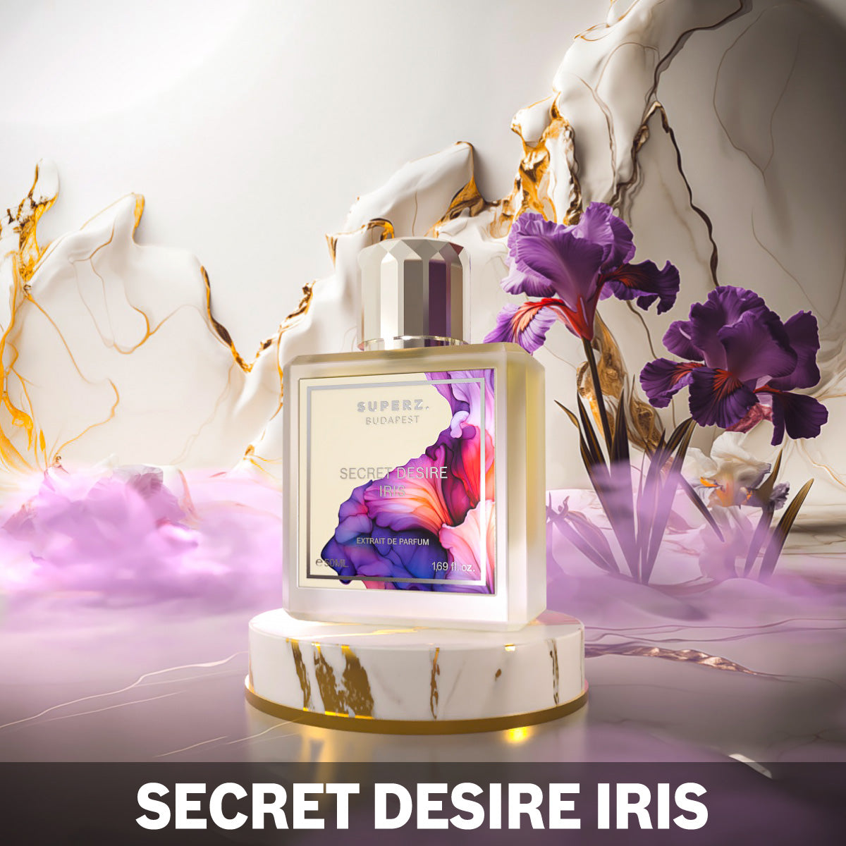 SECRET DESIRE IRIS-SUPERZ BUDAPEST, extrait de parfum 50ml